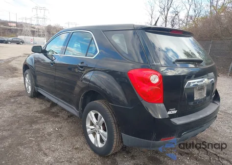 2011 Chevrolet Equinox Ls from USA, damaged, VIN 2CNFLCECXB6447382